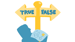 TRUE/FALSE QUESTIONS
-